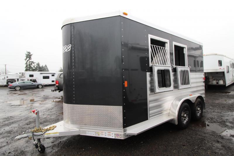 2018 Exiss 720 - Polylast flooring - 7' 6" Tall - 2 Horse Trailer - Large Tack Room! PRICE REDUCED $1595 2018 Exiss 720 - Polylast flooring - 7' 6" Tall - 2 Horse Trailer - Large Tack Room! PRICE REDUCED $1595