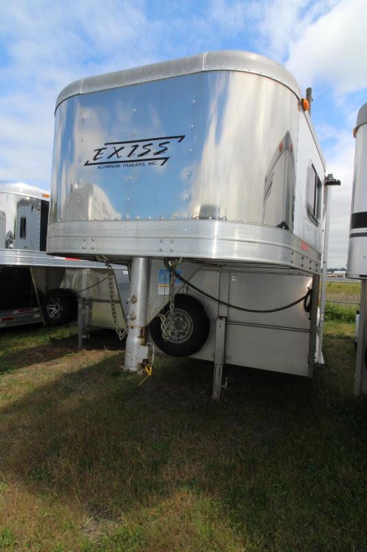 2000 Exiss All Aluminum 3 Horse Trailer - With Mid Tack - Awning - Hayrack - PRELIMINARY PHOTOS 2000 Exiss All Aluminum 3 Horse Trailer - With Mid Tack - Awning - Hayrack - PRELIMINARY PHOTOS