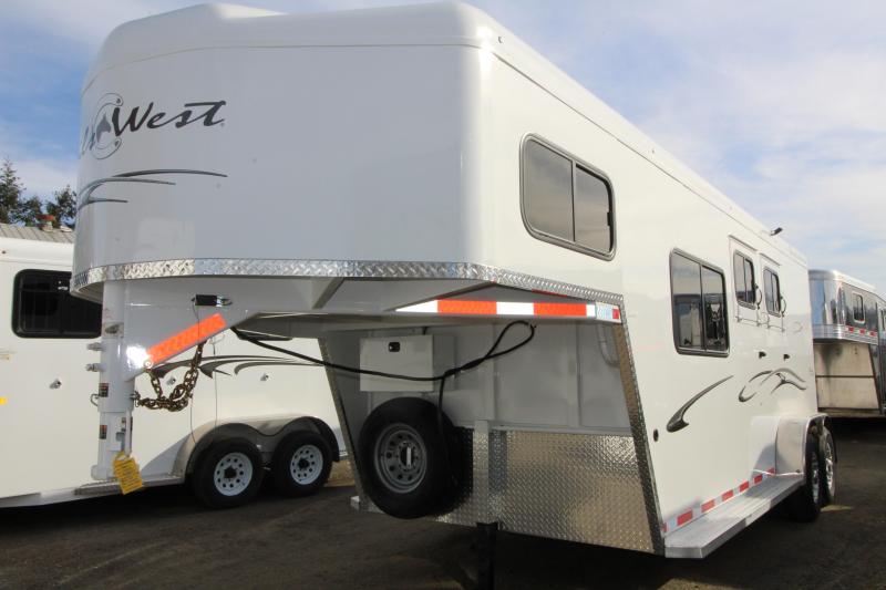 2019 Trails West Classic - 7'6" Tall - Comfort Package 5x5 - 2 Horse Trailer 2019 Trails West Classic - 7'6" Tall - Comfort Package 5x5 - 2 Horse Trailer