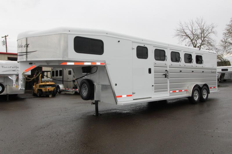 2019 Trails West Manufacturing Santa fe Horse Trailer- With Lonestar Supertack Package 2019 Trails West Manufacturing Santa fe Horse Trailer- With Lonestar Supertack Package