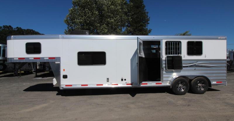 2020 Exiss 7311 CXF 11' Living Quarters 3 Horse Trailer w/ Side Tack 2020 Exiss 7311 CXF 11' Living Quarters 3 Horse Trailer w/ Side Tack