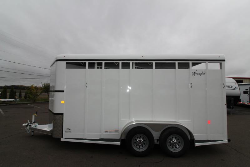 2019 Thuro-Bilt Wrangler 3 Horse Trailer - 7'6" Tall - Swinging Tack Wall - 2019 Thuro-Bilt Wrangler 3 Horse Trailer - 7'6" Tall - Swinging Tack Wall -