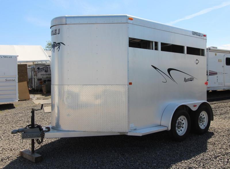 2013 Circle J Runabout 2 Horse Aluminum Trailer 2013 Circle J Runabout 2 Horse Aluminum Trailer