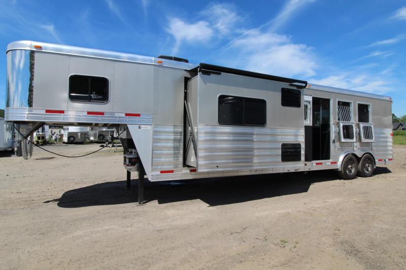 2017 Exiss Endeavor 8314 G B - Stud Panel - Gen Ready - 3 Horse Living Quarters Trailer PRICE REDUCED 2017 Exiss Endeavor 8314 G B - Stud Panel - Gen Ready - 3 Horse Living Quarters Trailer PRICE REDUCED
