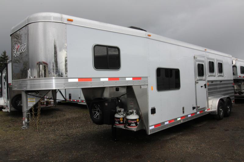 2019 Exiss Escape 7308 3 Horse 8' SW LQ Trailer - All Aluminum - Power Awning - Dinette - Easy Care Flooring - PRELIMINARY PHOTOS 2019 Exiss Escape 7308 3 Horse 8' SW LQ Trailer - All Aluminum - Power Awning - Dinette - Easy Care Flooring - PRELIMINARY PHOTOS