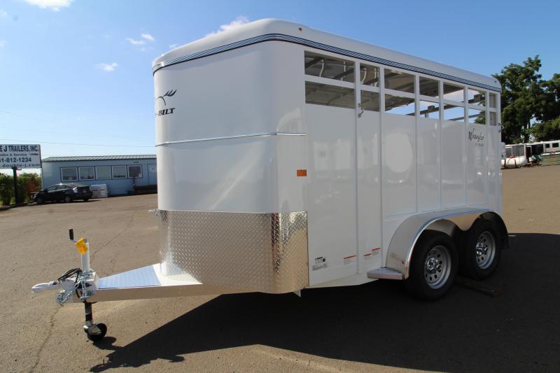 2020 Thuro-Bilt Wrangler 13ft Livestock Trailer - Single wall construction - Curbside escape door - Floor mats - Single rear door 2020 Thuro-Bilt Wrangler 13ft Livestock Trailer - Single wall construction - Curbside escape door - Floor mats - Single rear door