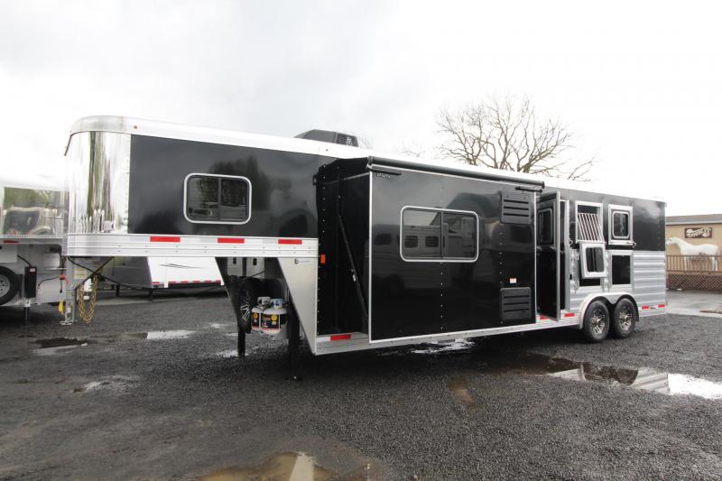 2019 Exiss Trailers Endeavor 8312 Horse Trailer W/ 12' SW Slide - Easy Care FLooring 2019 Exiss Trailers Endeavor 8312 Horse Trailer W/ 12' SW Slide - Easy Care FLooring
