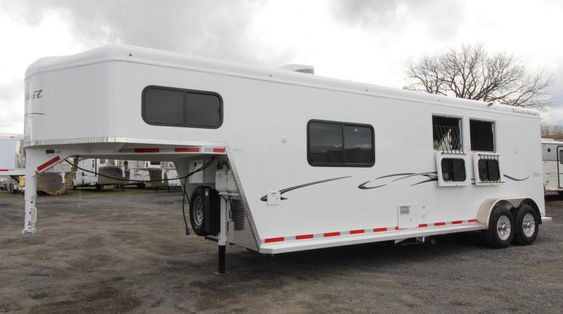 2019 Trails West Classic 10x10 Living Quarters 2 Horse Trailer w/ Side Tack & Hoof Grip Flooring 2019 Trails West Classic 10x10 Living Quarters 2 Horse Trailer w/ Side Tack & Hoof Grip Flooring