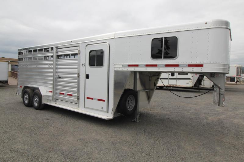 2019 Featherlite 8413 Stock Combo 20 ft Stock Trailer w/ tack room 2019 Featherlite 8413 Stock Combo 20 ft Stock Trailer w/ tack room