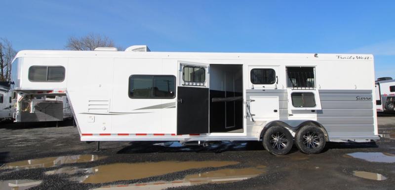 2019 Trails West Sierra 10x15 Living Quarters 3 Horse Trailer 2019 Trails West Sierra 10x15 Living Quarters 3 Horse Trailer