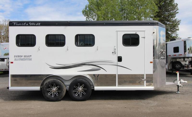 2019 Trails West Sierra Select Seamless Aluminum Vacuum Bonded Horse Trailer 2019 Trails West Sierra Select Seamless Aluminum Vacuum Bonded Horse Trailer