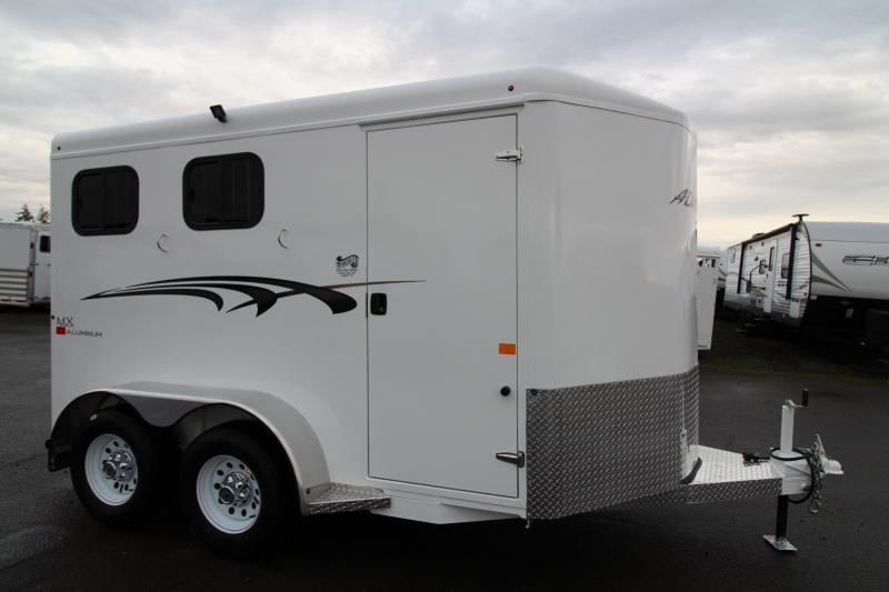 2019 Trails West Adventure MX 2 Horse Trailer - NEW Larger Stall Sizes - Swing Out Saddle Rack 2019 Trails West Adventure MX 2 Horse Trailer - NEW Larger Stall Sizes - Swing Out Saddle Rack
