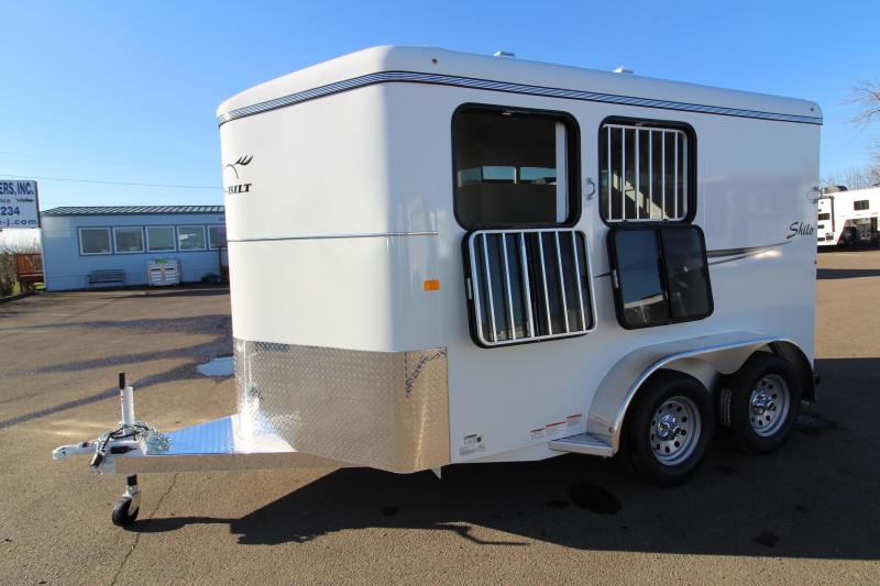 2019 Thuro-Bilt Shilo 2 Horse Trailer - Drop Down Head Side Windows - Tail Side Air Gap - Fully Enclosed Tack Room with Swing Out Saddle Rack 2019 Thuro-Bilt Shilo 2 Horse Trailer - Drop Down Head Side Windows - Tail Side Air Gap - Fully Enclosed Tack Room with Swing Out Saddle Rack