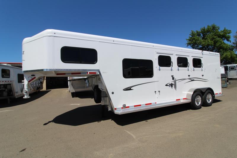 2020 Trails West Classic 3 Horse Trailer - Upgraded Overnighter Package - Roll Out Screen Door - Heater - Side Tack - Escape Door - Stud Wall - Pass Through Door 2020 Trails West Classic 3 Horse Trailer - Upgraded Overnighter Package - Roll Out Screen Door - Heater - Side Tack - Escape Door - Stud Wall - Pass Through Door