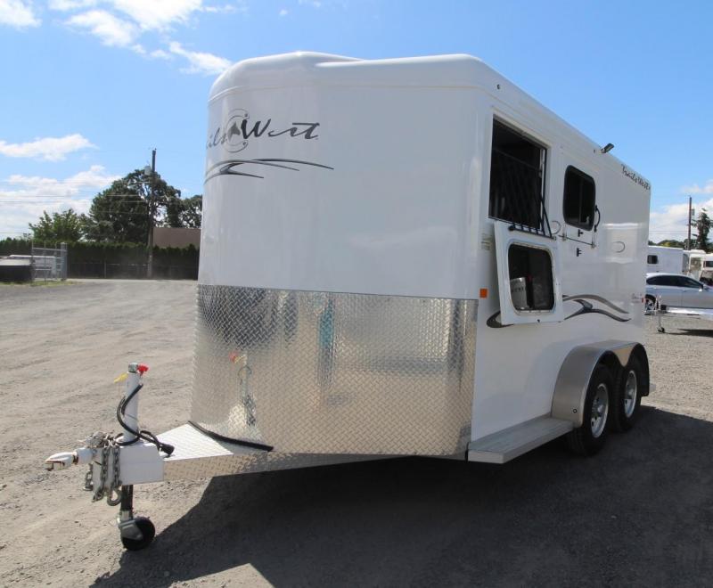 2018 Trails West Classic II 2 Horse Trailer w/ Stud Divider LIGHTLY USED 2018 Trails West Classic II 2 Horse Trailer w/ Stud Divider LIGHTLY USED