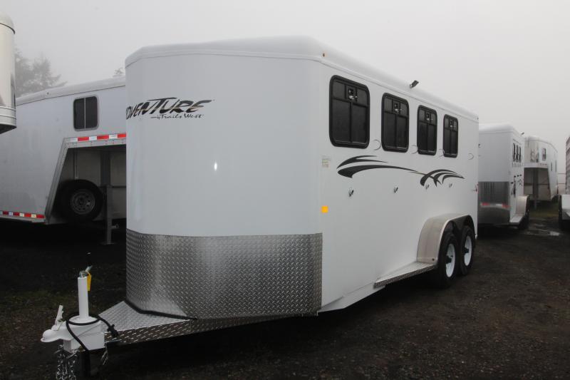 2019 Trails West-Adventure MX 4 Horse Trailer- with rear windows! 2019 Trails West-Adventure MX 4 Horse Trailer- with rear windows!