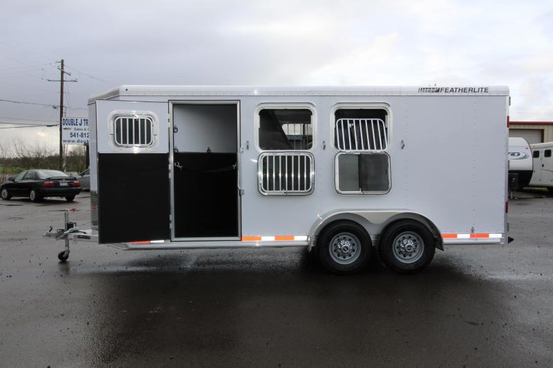2018 Featherlite 9409 3 Horse Bumper Pull Trailer All Aluminum 7