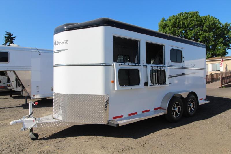 2017 Trails West Sierra 7'6" Tall - Aluminum Skin - Conv. Pkg 3 Horse Trailer PRICE REDUCED! 2017 Trails West Sierra 7'6" Tall - Aluminum Skin - Conv. Pkg 3 Horse Trailer PRICE REDUCED!