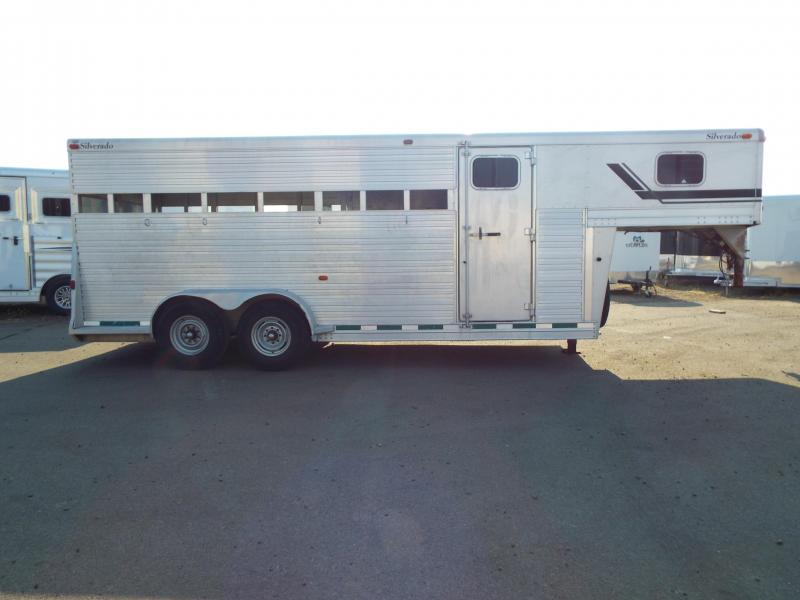 1994 Silverado 7 x 7 x 19 w/ Tack Wall Livestock Trailer 1994 Silverado 7 x 7 x 19 w/ Tack Wall Livestock Trailer