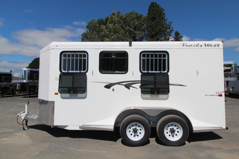 2020 Trails West Adventure MX II 3 Horse Trailer - Steel Frame Aluminum Skin 2020 Trails West Adventure MX II 3 Horse Trailer - Steel Frame Aluminum Skin