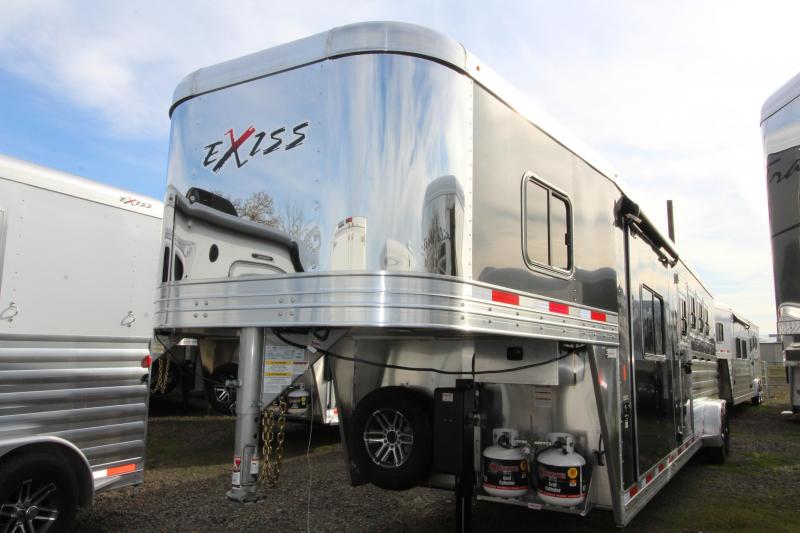 2019 Exiss Trailers 7410 - 10' SW LQ with Slide Out 4 Horse All Aluminum Trailer - Easy Care Flooring Upgrade - Upgraded Interior 2019 Exiss Trailers 7410 - 10' SW LQ with Slide Out 4 Horse All Aluminum Trailer - Easy Care Flooring Upgrade - Upgraded Interior