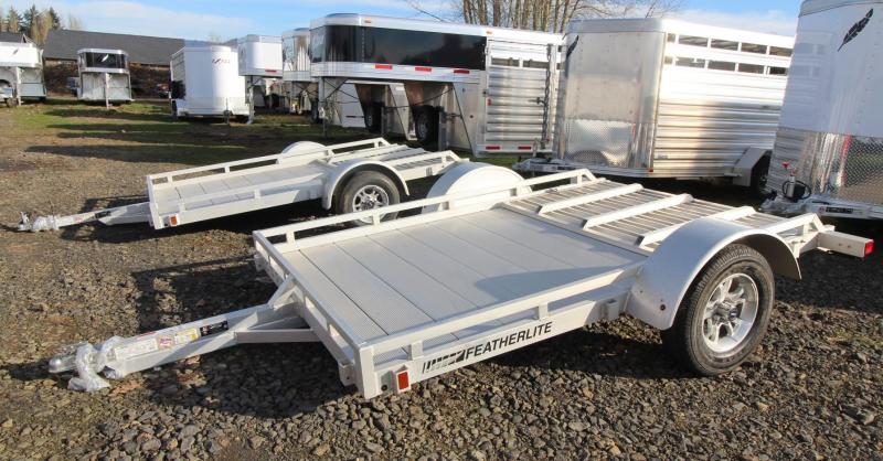 2019 Featherlite 1693 Flatbed Utility 10ft Trailer w/ Ramp 2019 Featherlite 1693 Flatbed Utility 10ft Trailer w/ Ramp