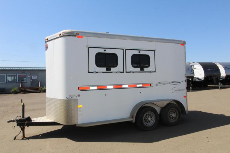2005 Sundowner Trailers 2 Horse Bumper Pull Horse Trailer 2005 Sundowner Trailers 2 Horse Bumper Pull Horse Trailer