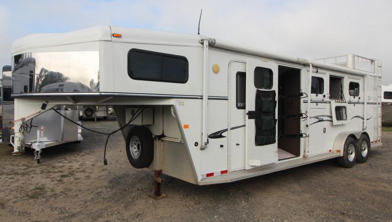 2006 Trails West Sierra 3 Horse Trailer w/ mid-tack & comfort package 2006 Trails West Sierra 3 Horse Trailer w/ mid-tack & comfort package