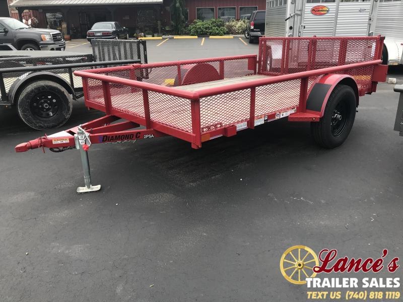 2018 Diamond C 2PSA 77"x10' Utility Trailer 2018 Diamond C 2PSA 77"x10' Utility Trailer