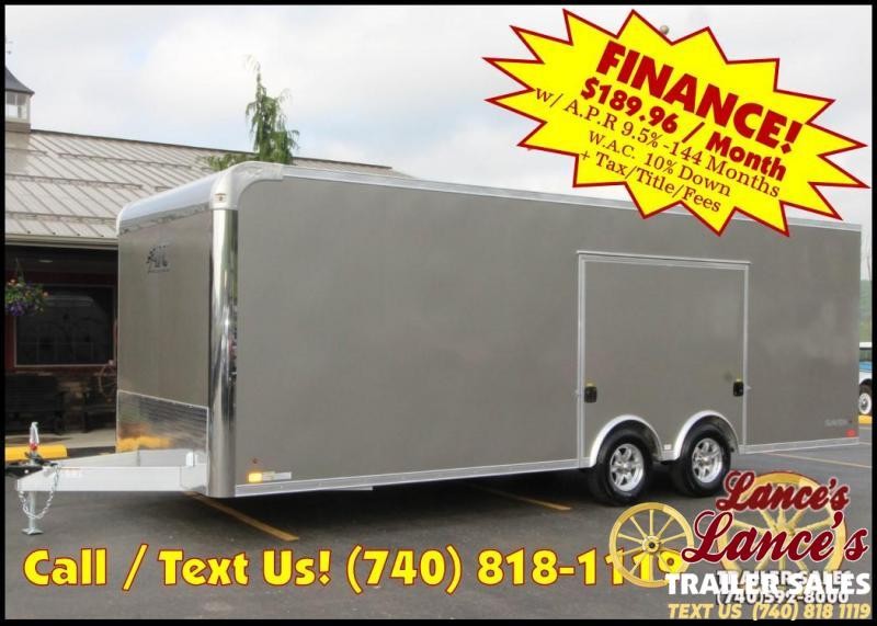 2019 ATC Raven Plus 8.5'x24' Enclosed Car Hauler KC214023 2019 ATC Raven Plus 8.5'x24' Enclosed Car Hauler KC214023