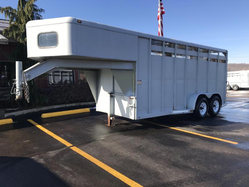 2005 Moritz 16' Stock Combo Trailer 51012349 2005 Moritz 16' Stock Combo Trailer 51012349