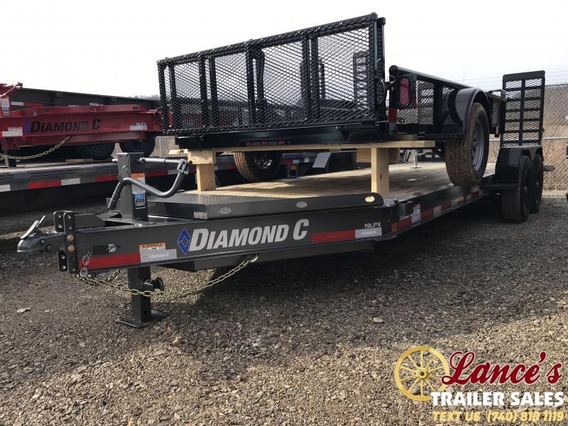 2019 Diamond C 82"x20' Low Pro Equipment Trailer K1206904 2019 Diamond C 82"x20' Low Pro Equipment Trailer K1206904