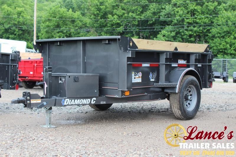 2019 DIAMOND C 5'x8' DUMP TRAILER 2019 DIAMOND C 5'x8' DUMP TRAILER