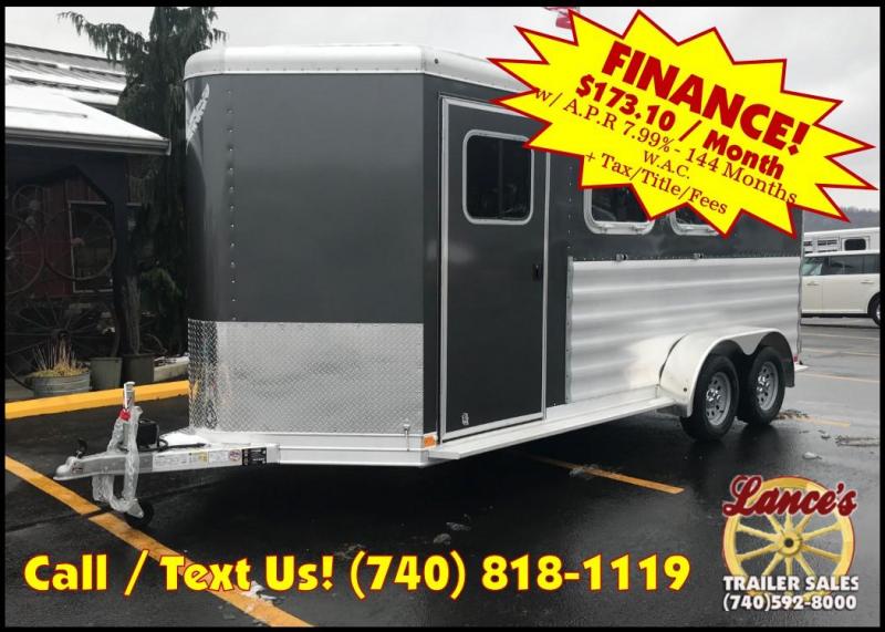 2019 Featherlite 9409 2 Horse Slant Load Trailer KC150684 2019 Featherlite 9409 2 Horse Slant Load Trailer KC150684