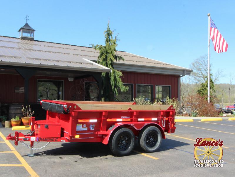 2018 Diamond C 60"x10' "Deluxe" Dump Trailer 2018 Diamond C 60"x10' "Deluxe" Dump Trailer