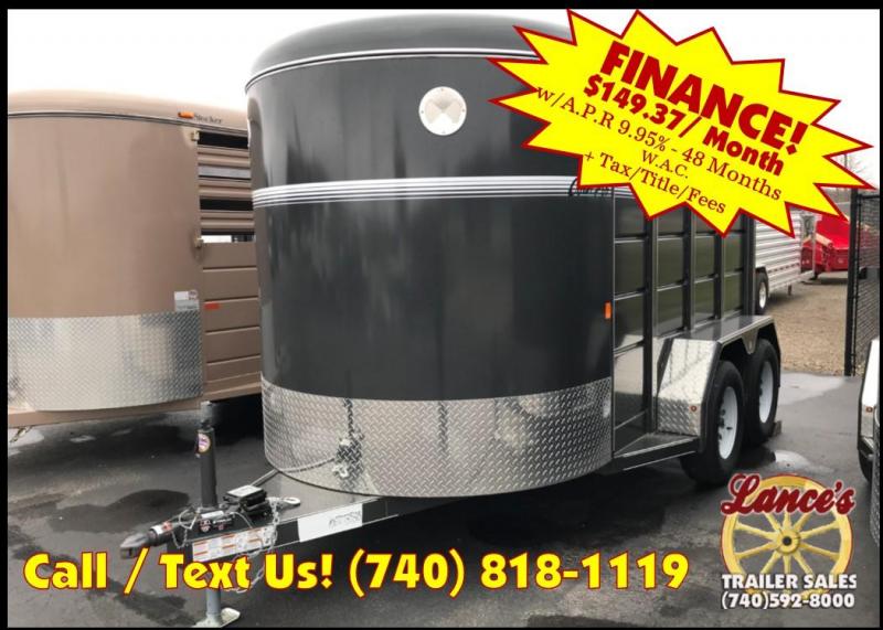 2019 Corn Pro 12' Livestock Trailer KE073538 2019 Corn Pro 12' Livestock Trailer KE073538