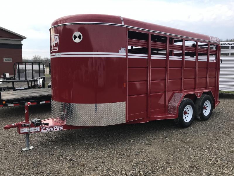 2019 CornPro Trailers SB166S Livestock Trailer 2019 CornPro Trailers SB166S Livestock Trailer