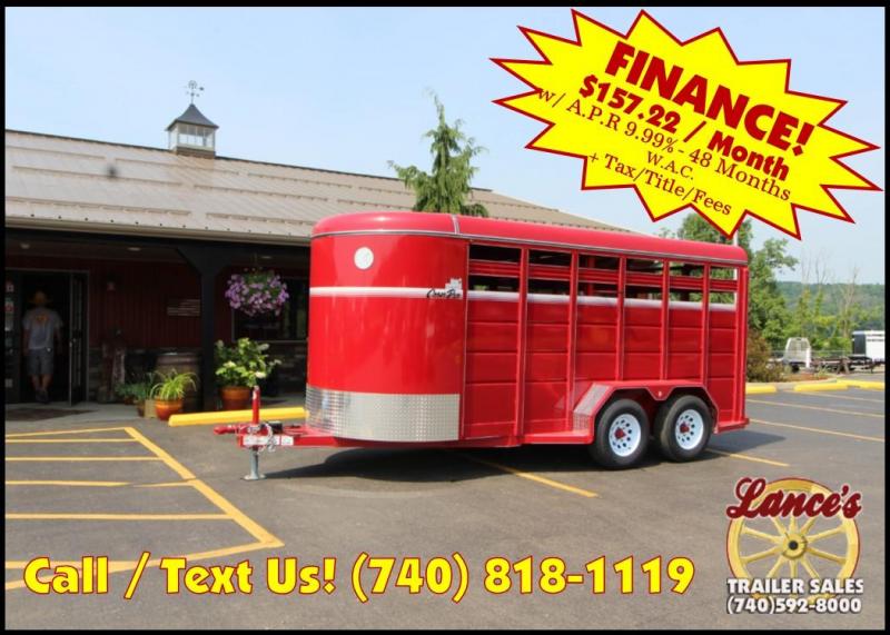 2019 Corn Pro Trailers 16' Livestock Trailer KE073752 2019 Corn Pro Trailers 16' Livestock Trailer KE073752