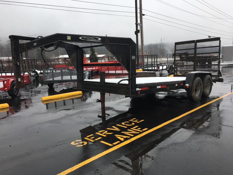 2006 Quality Trailers 82"x18' Equipment Trailer 6S002489 2006 Quality Trailers 82"x18' Equipment Trailer 6S002489