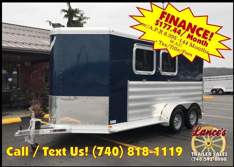 2019 Featherlite 9409 2 Horse Slant Load Trailer KC150678 2019 Featherlite 9409 2 Horse Slant Load Trailer KC150678