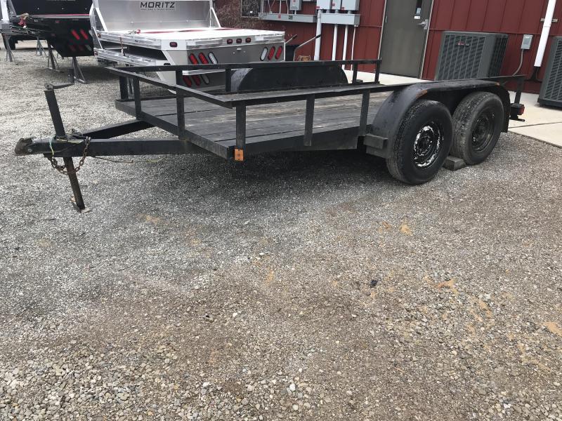 2002 Hughs 12' Utility Trailer 2T000486 2002 Hughs 12' Utility Trailer 2T000486
