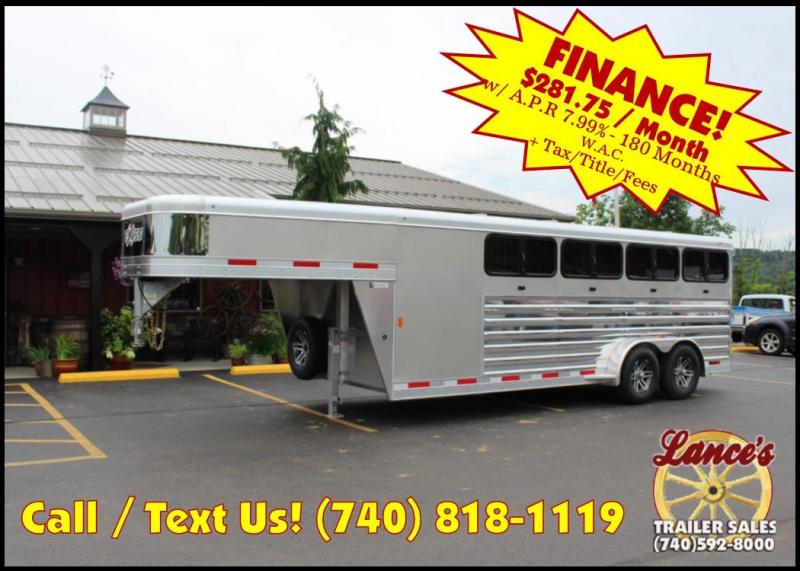 2019 Exiss Exhibitor 20' Livestock Trailer w/ Windows K5070688 2019 Exiss Exhibitor 20' Livestock Trailer w/ Windows K5070688