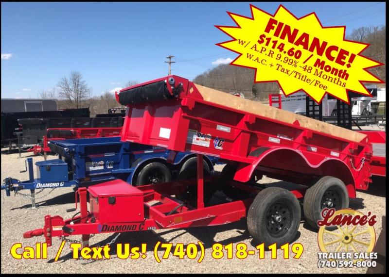 2019 Diamond C 60"x10' Deluxe Dump Trailer K1209026 2019 Diamond C 60"x10' Deluxe Dump Trailer K1209026