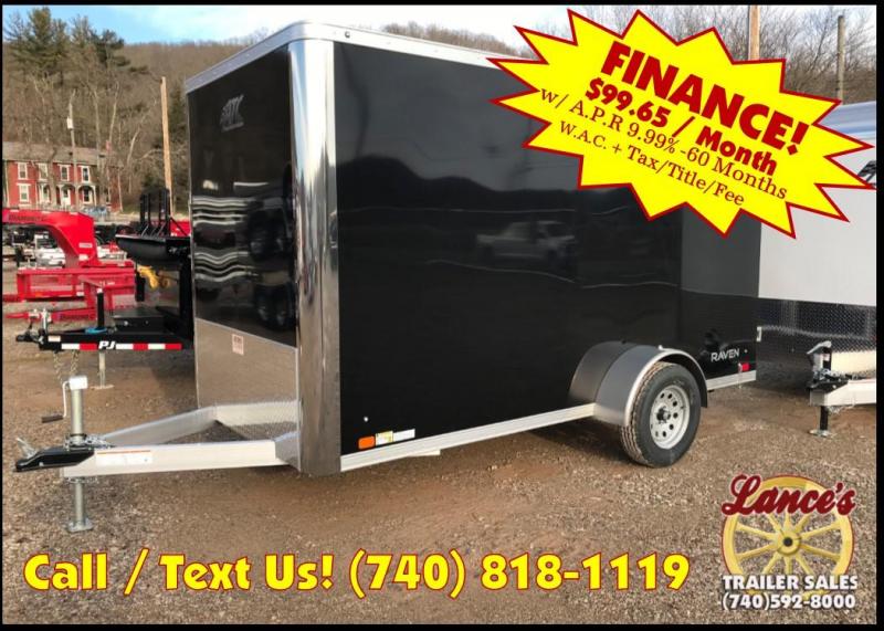 2019 ATC Raven 6'x12' Single Axle Cargo Trailer KC215746 2019 ATC Raven 6'x12' Single Axle Cargo Trailer KC215746