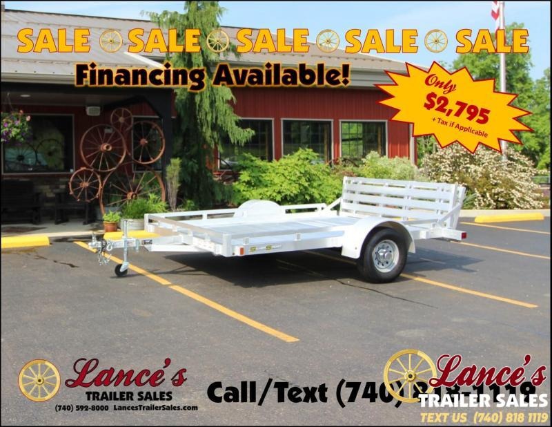 2018 Haulmark ALX 77"x10' Aluminum Utility Trailer FH292248 2018 Haulmark ALX 77"x10' Aluminum Utility Trailer FH292248