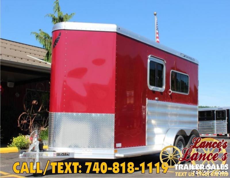 2019 FEATHERLITE 2 HORSE STRAIGHT LOAD TRAILER 2019 FEATHERLITE 2 HORSE STRAIGHT LOAD TRAILER