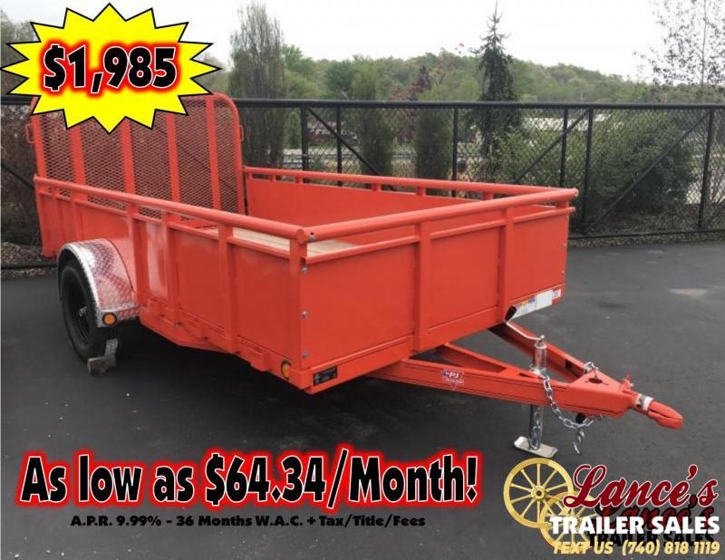 2019 PJ 77"X12' Utility Trailer 2019 PJ 77"X12' Utility Trailer