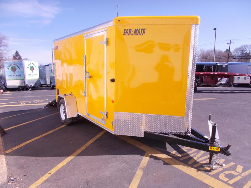 2019 Car Mate Trailers 6x12 V-Nose Advantage Enclosed Cargo Trailer 2020425 2019 Car Mate Trailers 6x12 V-Nose Advantage Enclosed Cargo Trailer 2020425