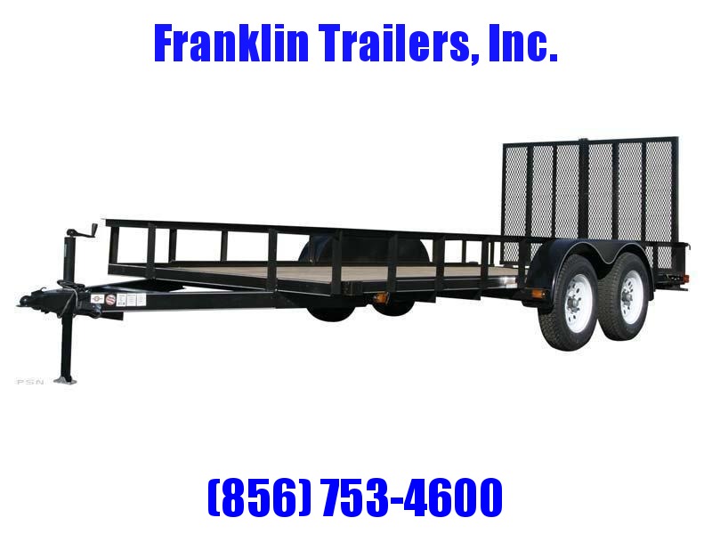 2019 Carry-On 6X14 7000 lbs. GVWR 6 ft. Tandem Wood Floor Utility Trailer 2020735 2019 Carry-On 6X14 7000 lbs. GVWR 6 ft. Tandem Wood Floor Utility Trailer 2020735