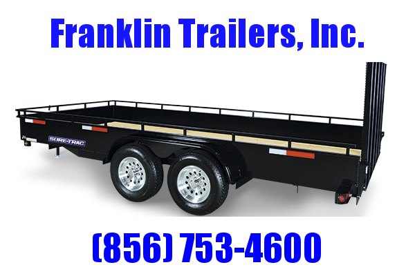 2018 Sure-Trac 7 x 16 Steel High Side 7K Tandem 2019186 2018 Sure-Trac 7 x 16 Steel High Side 7K Tandem 2019186